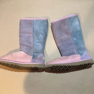 Vintage 2000s girls size 4 color block UGGS